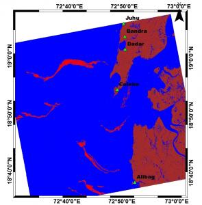 Fate of marine oil spills along Mumbai coastline