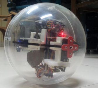 Design of gearless spherical robot