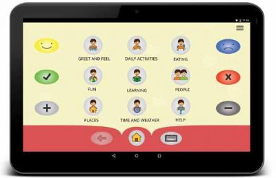 Jellow communicator: A communication aid for children with speech difficulties