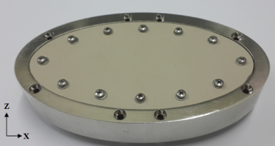 Low profile, conformal, dual polarised, dual transmit/receive, ultra wide band antenna for decoy missile applications