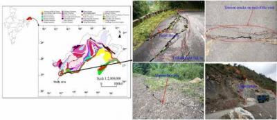 Macro and micro scale study of artificially structured soil: A slope stabilisation perspective