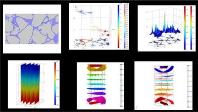 Numerical simulation of fluid flow through discontinuities