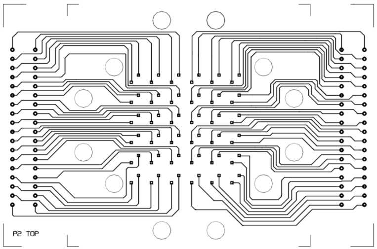 A multilayer PCB and a method for current density measurement in a fuel cell