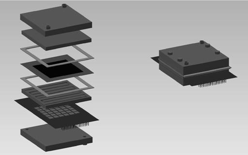 A multilayer PCB and a method for current density measurement in a fuel cell